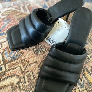 Black Open Toe H&M Heels
